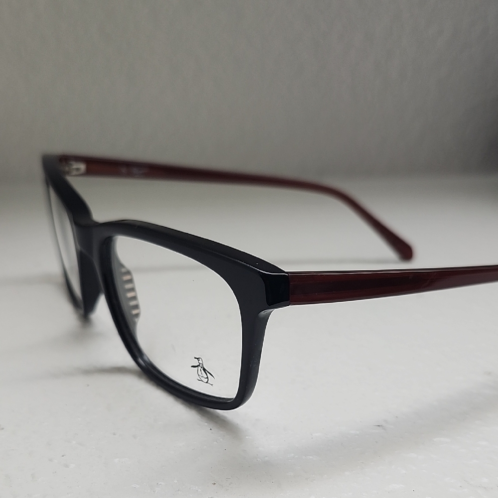 Original Penguin Black and Red Eyeglasses